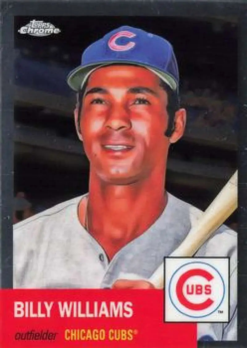 2022 Topps Chrome Platinum Anniversary #347 Billy Williams EX Excellent Chicago Cubs Baseball Card - Baseball Card