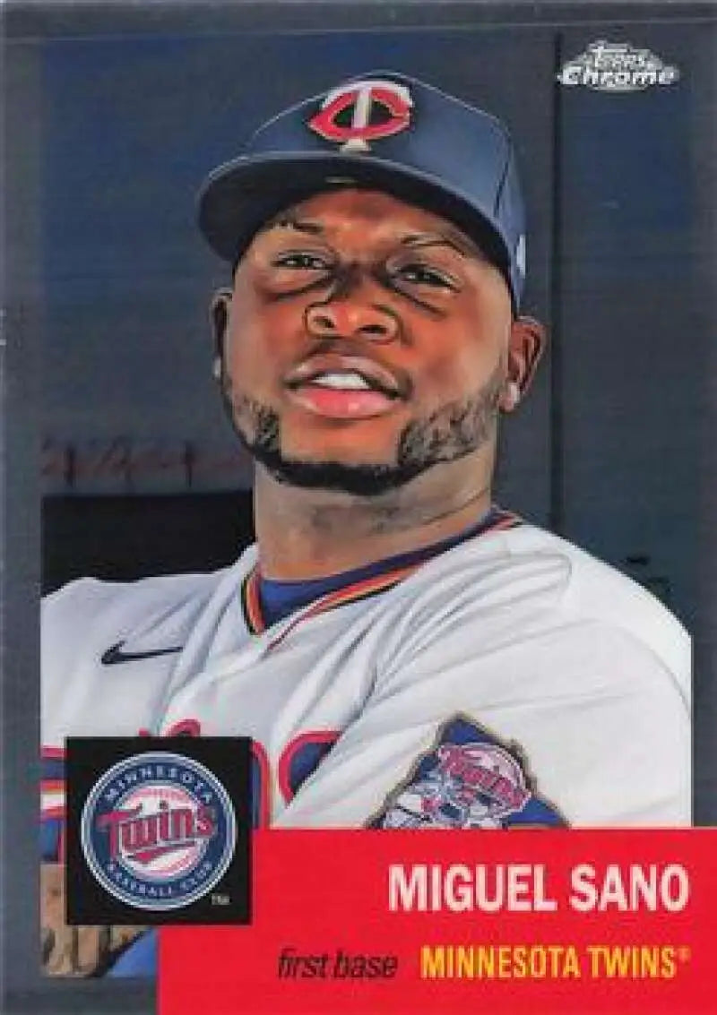 2022 Topps Chrome Platinum Anniversary #357 Miguel Sano EX Excellent Minnesota Twins Baseball Card - Baseball Card