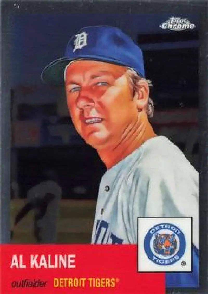 2022 Topps Chrome Platinum Anniversary #358 Al Kaline EX Excellent Detroit Tigers Baseball Card - Baseball Card Single