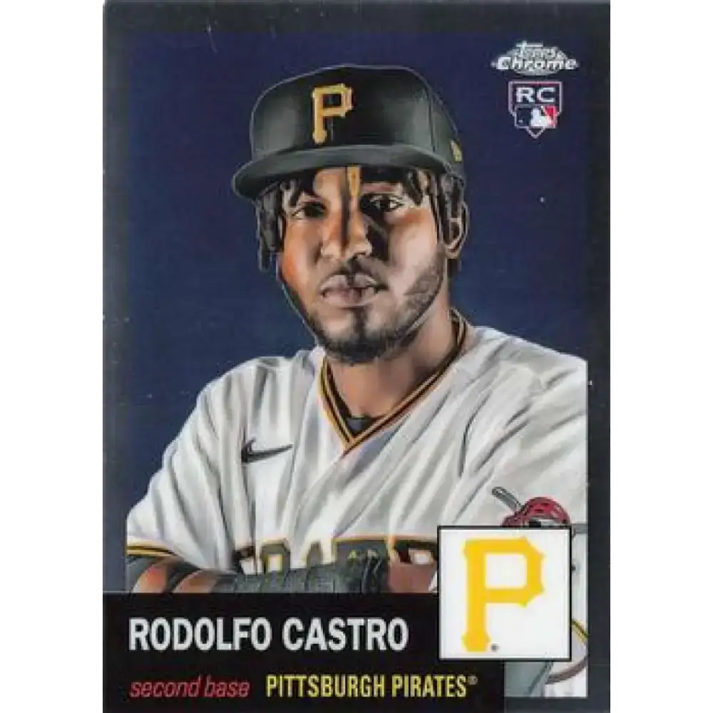 2022 Topps Chrome Platinum Anniversary #365 Rodolfo Castro NM-MT RC Rookie Pittsburgh Pirates Baseball Card - Baseball