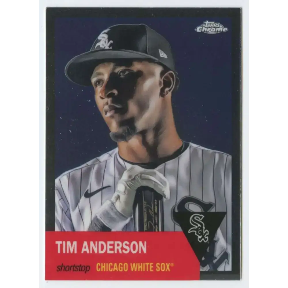 2022 Topps Chrome Platinum Anniversary #368 Tim Anderson NM-MT Chicago White Sox Baseball Card - Baseball Card Single