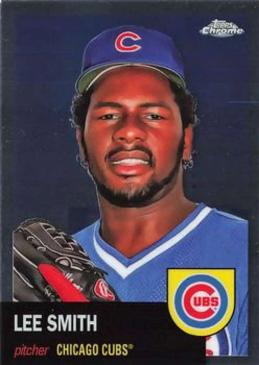 2022 Topps Chrome Platinum Anniversary #372 Lee Smith EX Excellent Chicago Cubs Baseball Card - Baseball Card Single