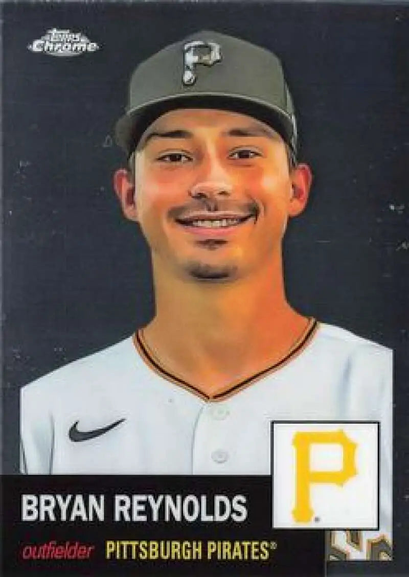 2022 Topps Chrome Platinum Anniversary #38 Bryan Reynolds EX Excellent Pittsburgh Pirates Baseball Card - Baseball Card
