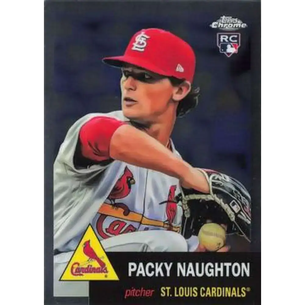 2022 Topps Chrome Platinum Anniversary #396 Packy Naughton NM-MT RC Rookie St. Louis Cardinals Baseball Card - Baseball