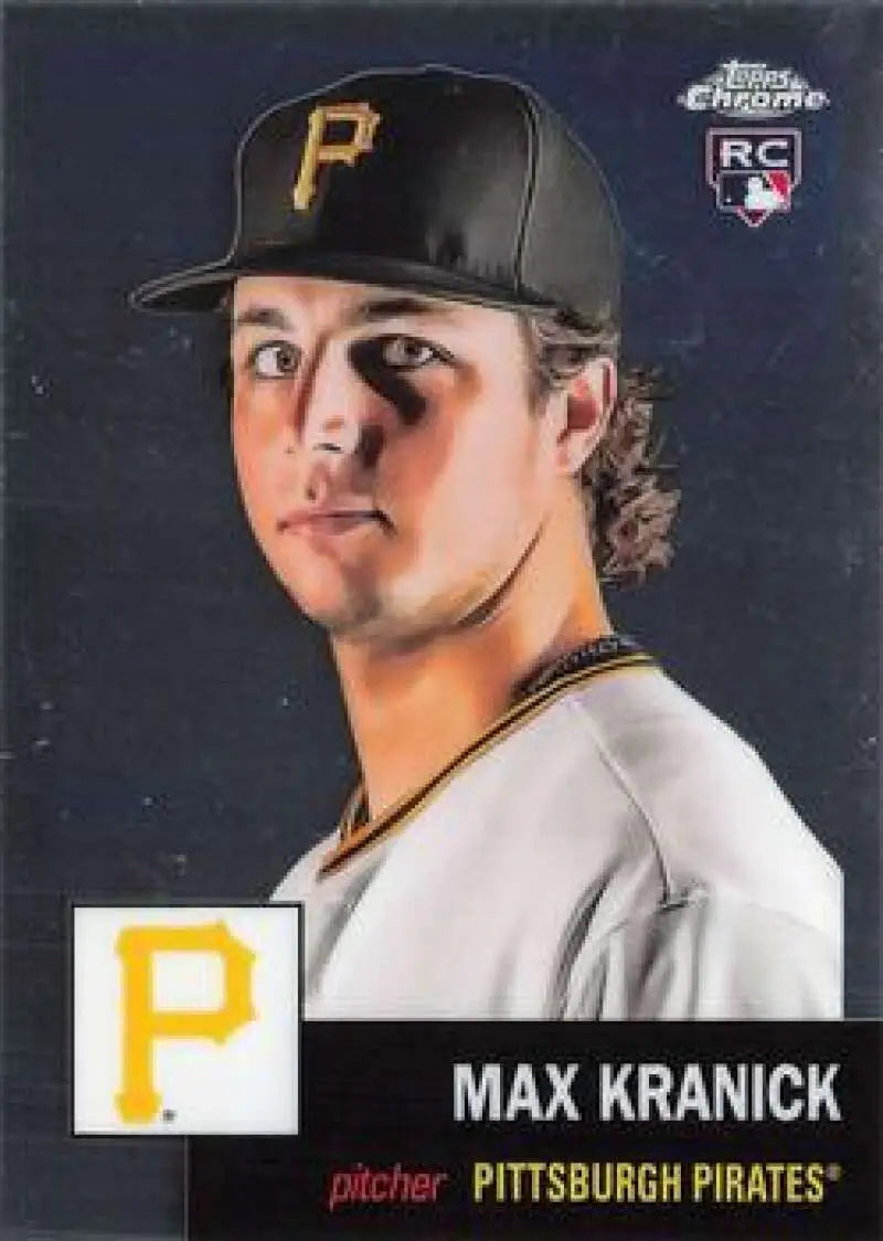 2022 Topps Chrome Platinum Anniversary #397 Max Kranick EX Excellent RC Rookie Pittsburgh Pirates Baseball Card