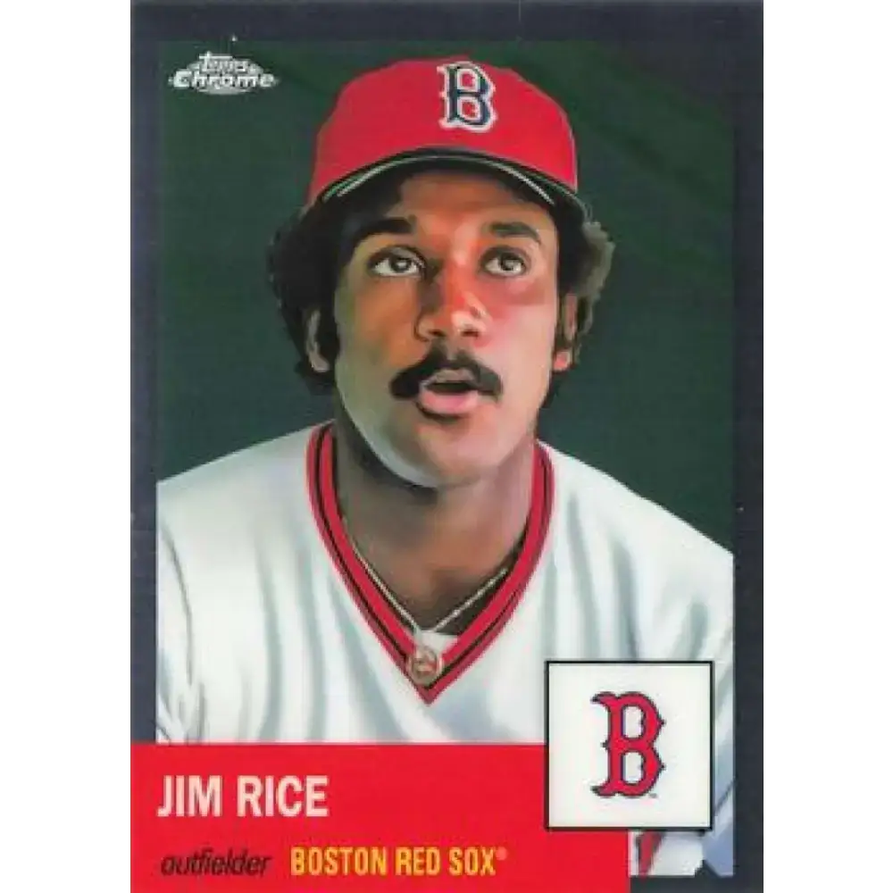 2022 Topps Chrome Platinum Anniversary #398 Jim Rice NM-MT Boston Red Sox Baseball Card - Baseball Card Single