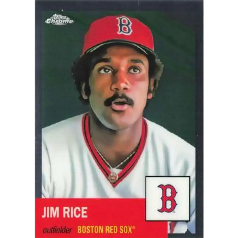 2022 Topps Chrome Platinum Anniversary #398 Jim Rice NM-MT Boston Red Sox Baseball Card - Baseball Card Single