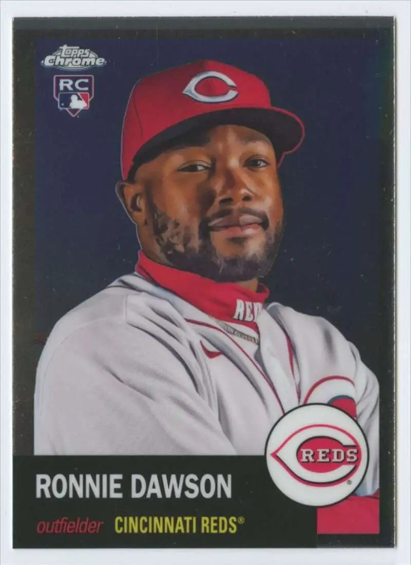 2022 Topps Chrome Platinum Anniversary #399 Ronnie Dawson EX Excellent RC Rookie Cincinnati Reds Baseball Card