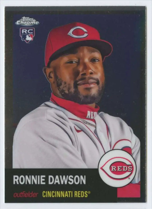 2022 Topps Chrome Platinum Anniversary #399 Ronnie Dawson EX Excellent RC Rookie Cincinnati Reds Baseball Card