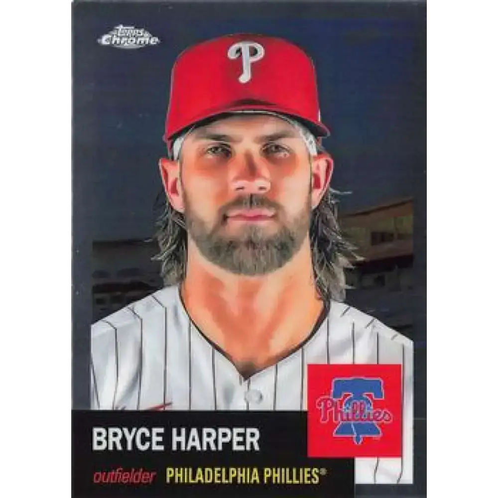 2022 Topps Chrome Platinum Anniversary #400 Bryce Harper NM-MT Philadelphia Phillies Baseball Card - Baseball Card