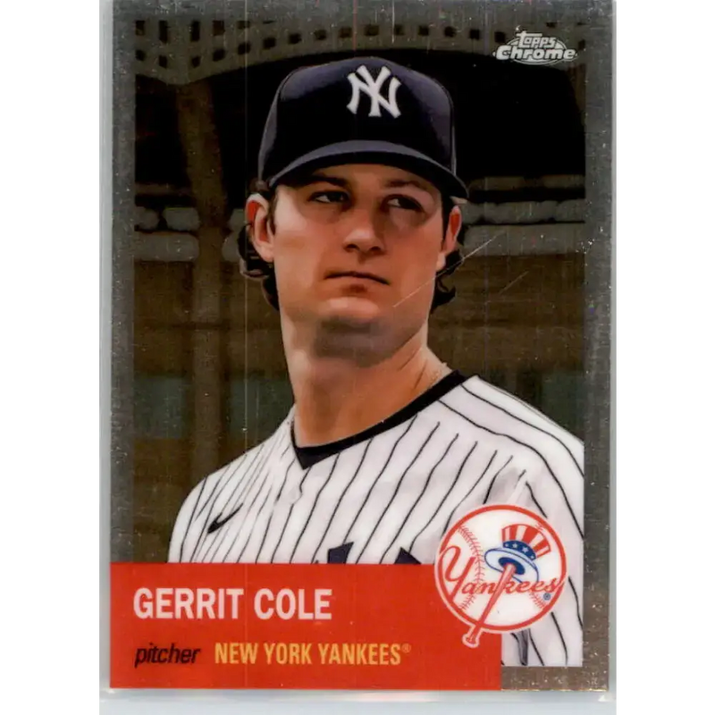 2022 Topps Chrome Platinum Anniversary #404 Gerrit Cole NM-MT New York Yankees Baseball Card - Baseball Card Single