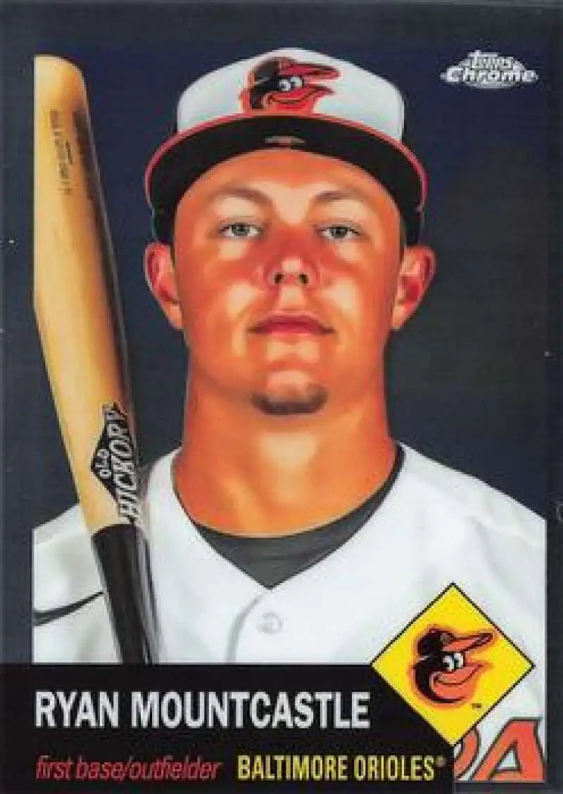2022 Topps Chrome Platinum Anniversary #405 Ryan Mountcastle EX Excellent Baltimore Orioles Baseball Card - Baseball