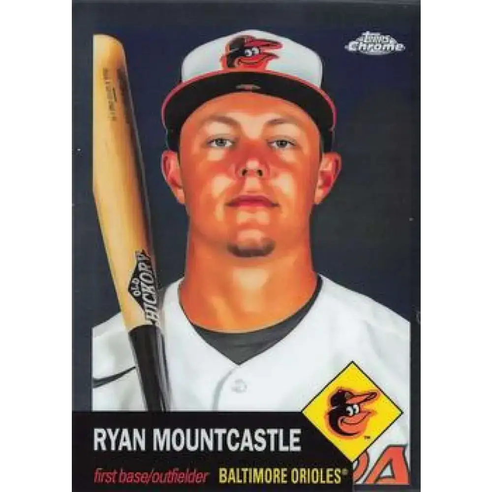 2022 Topps Chrome Platinum Anniversary #405 Ryan Mountcastle NM-MT Baltimore Orioles Baseball Card - Baseball Card