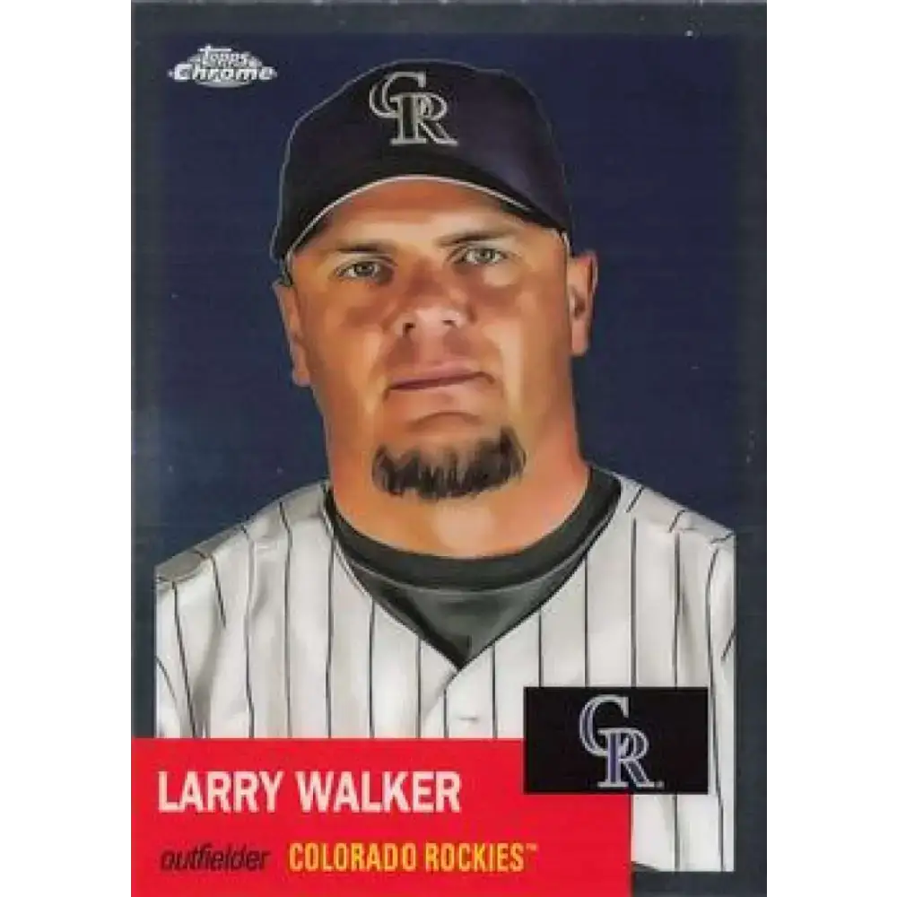 2022 Topps Chrome Platinum Anniversary #412 Larry Walker NM-MT Colorado Rockies Baseball Card - Baseball Card Single