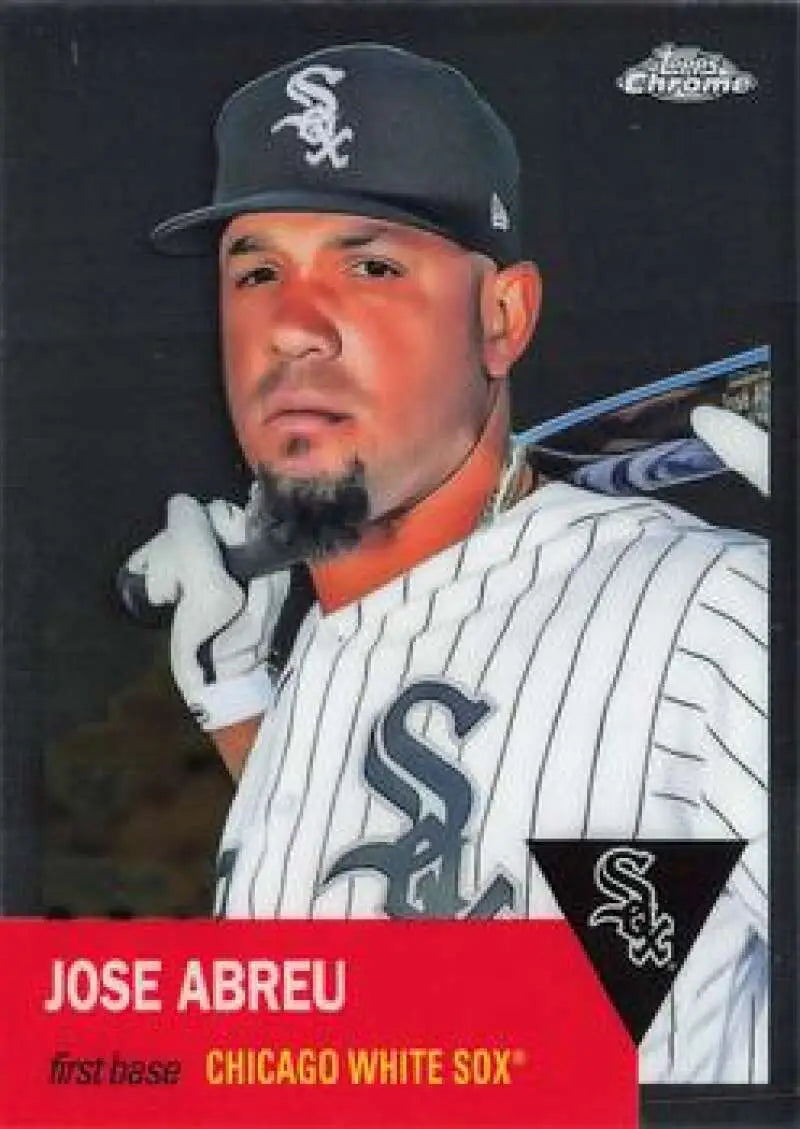 2022 Topps Chrome Platinum Anniversary #413 Jose Abreu EX Excellent Chicago White Sox Baseball Card - Baseball Card