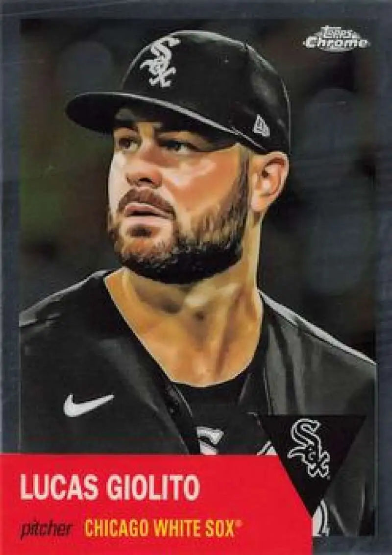 2022 Topps Chrome Platinum Anniversary #417 Lucas Giolito EX Excellent Chicago White Sox Baseball Card - Baseball Card