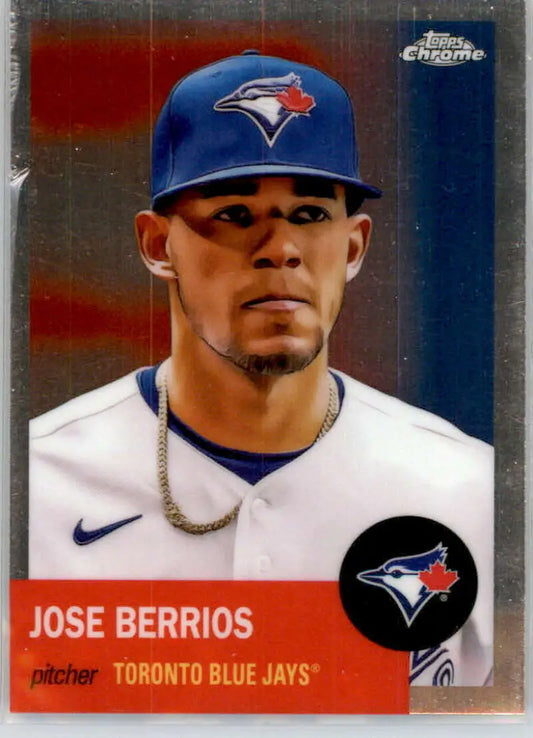 2022 Topps Chrome Platinum Anniversary #418 Jose Berrios EX Excellent Toronto Blue Jays Baseball Card - Baseball Card