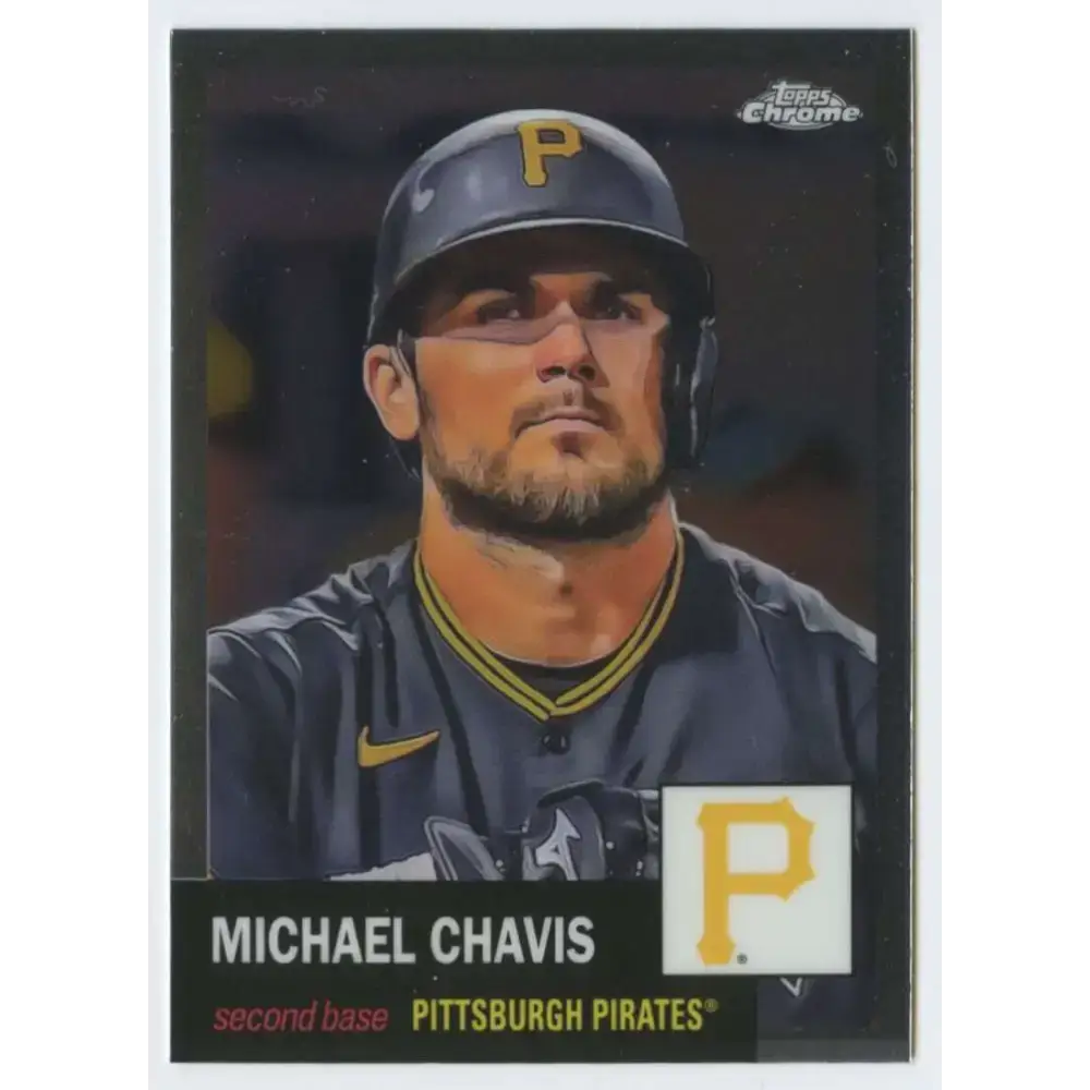 2022 Topps Chrome Platinum Anniversary #420 Michael Chavis NM-MT Pittsburgh Pirates Baseball Card - Baseball Card Single
