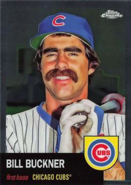 2022 Topps Chrome Platinum Anniversary #422 Bill Buckner EX Excellent Chicago Cubs Baseball Card - Baseball Card Single
