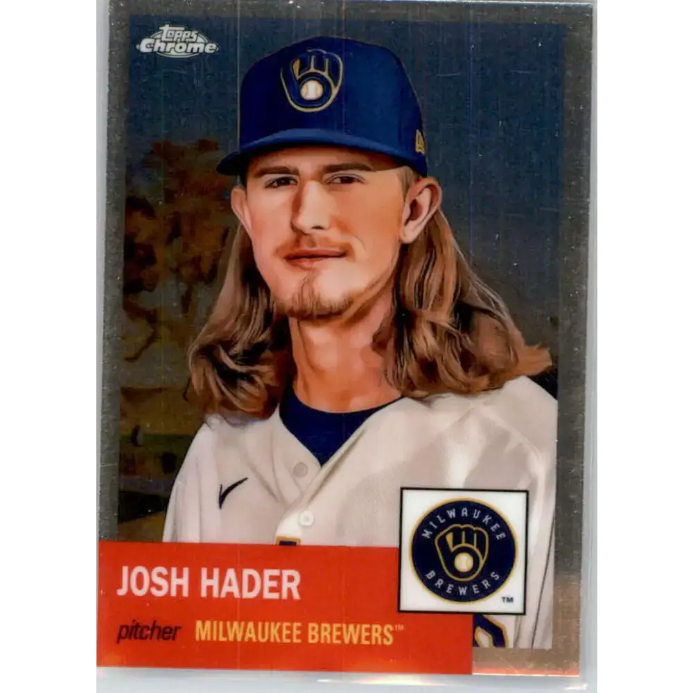 2022 Topps Chrome Platinum Anniversary #438 Josh Hader NM-MT Milwaukee Brewers Baseball Card - Baseball Card Single
