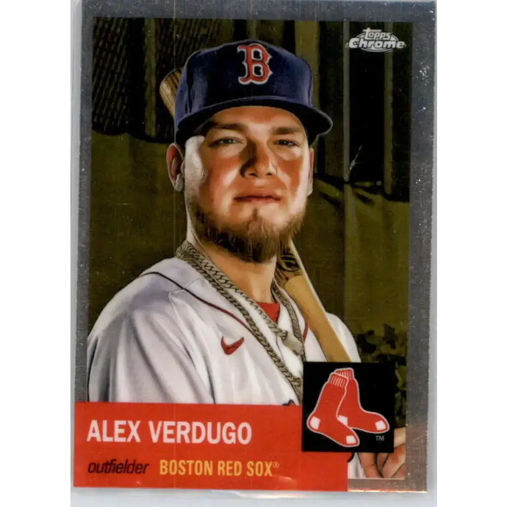 2022 Topps Chrome Platinum Anniversary #442 Alex Verdugo NM-MT Boston Red Sox Baseball Card - Baseball Card Single