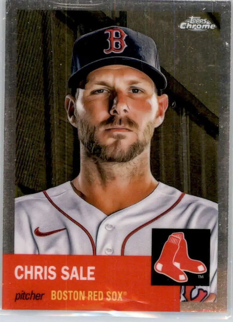 2022 Topps Chrome Platinum Anniversary #443 Chris Sale EX Excellent Boston Red Sox Baseball Card - Baseball Card Single