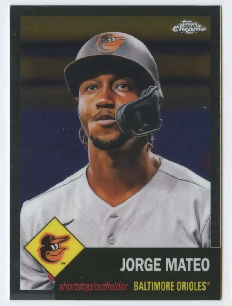2022 Topps Chrome Platinum Anniversary #448 Jorge Mateo EX Excellent Baltimore Orioles Baseball Card - Baseball Card