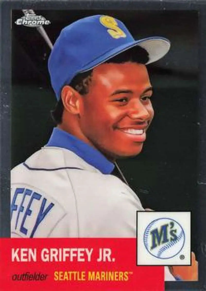 2022 Topps Chrome Platinum Anniversary #450 Ken Griffey Jr. EX Excellent Seattle Mariners Baseball Card - Baseball Card