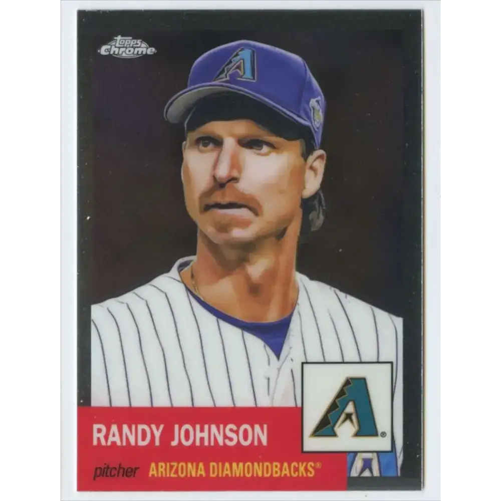 2022 Topps Chrome Platinum Anniversary #454 Randy Johnson NM-MT Arizona Diamondbacks Baseball Card - Baseball Card
