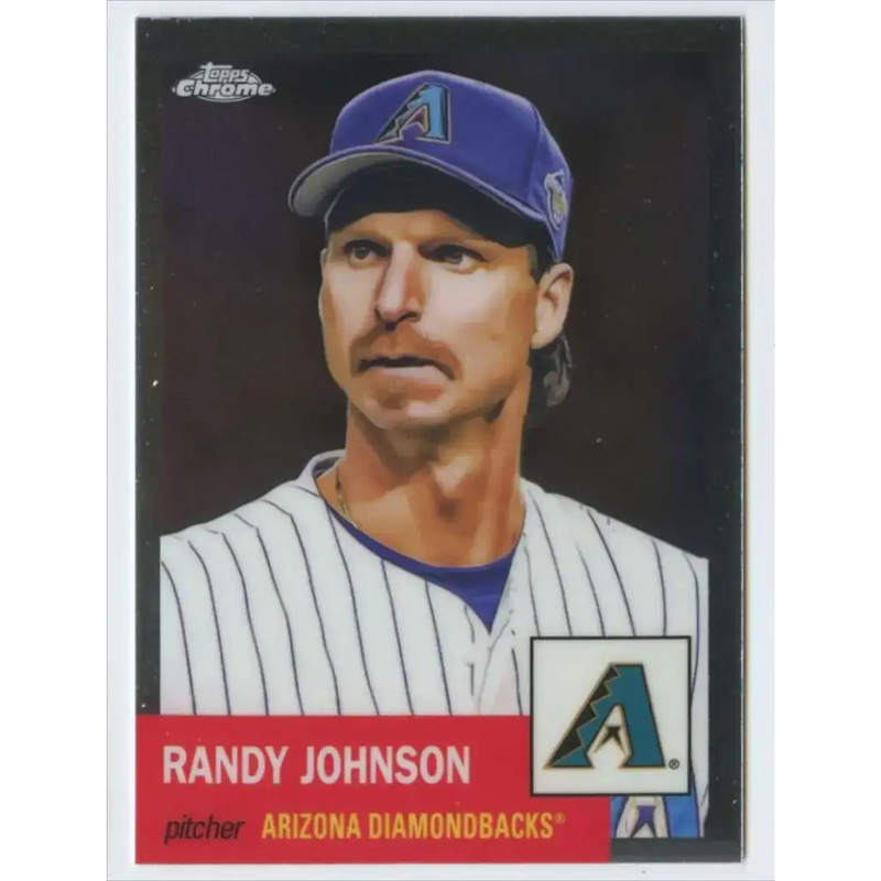 2022 Topps Chrome Platinum Anniversary #454 Randy Johnson NM-MT Arizona Diamondbacks Baseball Card - Baseball Card