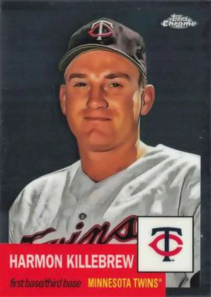 2022 Topps Chrome Platinum Anniversary #459 Harmon Killebrew EX Excellent Minnesota Twins Baseball Card - Baseball Card