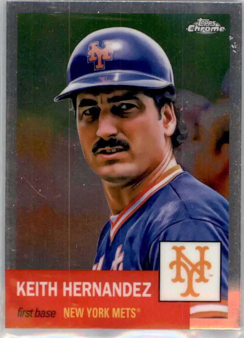2022 Topps Chrome Platinum Anniversary #464 Keith Hernandez EX Excellent New York Mets Baseball Card - Baseball Card