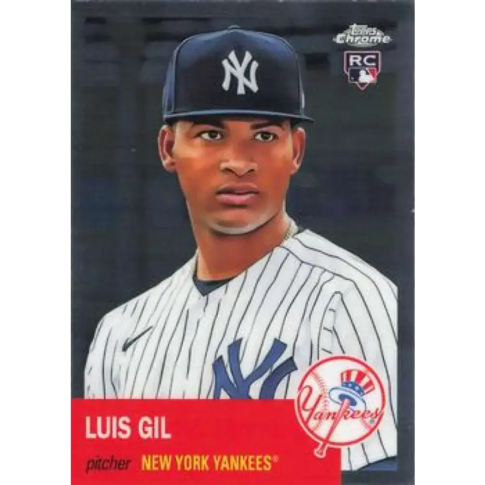 2022 Topps Chrome Platinum Anniversary #469 Luis Gil NM-MT RC Rookie New York Yankees Baseball Card - Baseball Card