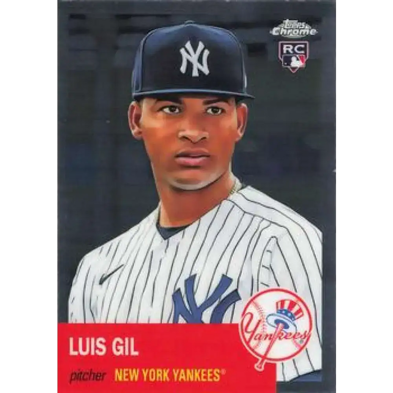 2022 Topps Chrome Platinum Anniversary #469 Luis Gil NM-MT RC Rookie New York Yankees Baseball Card - Baseball Card