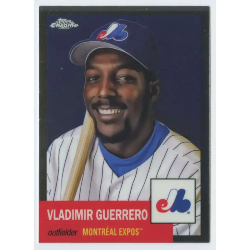 2022 Topps Chrome Platinum Anniversary #47 Vladimir Guerrero NM-MT Montreal Expos Baseball Card - Baseball Card Single