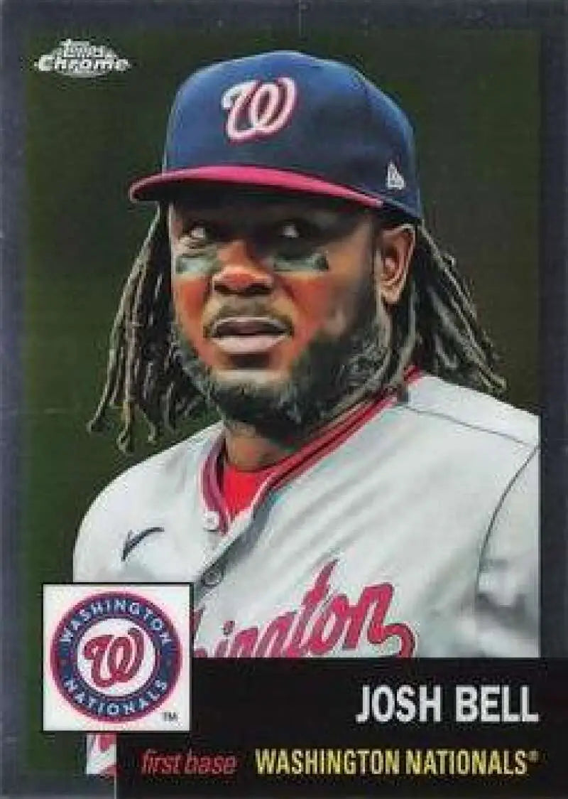 2022 Topps Chrome Platinum Anniversary #472 Josh Bell EX Excellent Washington Nationals Baseball Card - Baseball Card