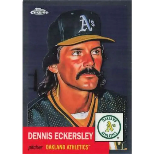 2022 Topps Chrome Platinum Anniversary #473 Dennis Eckersley NM-MT Oakland Athletics Baseball Card - Baseball Card