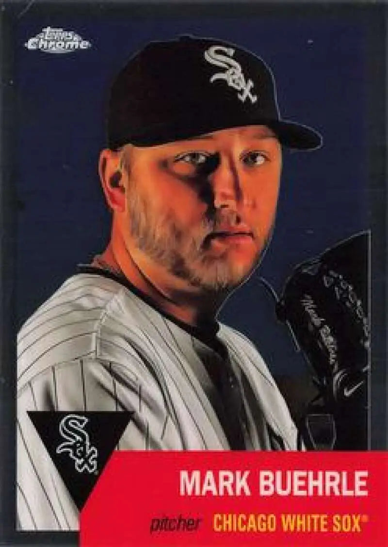 2022 Topps Chrome Platinum Anniversary #493 Mark Buehrle EX Excellent Chicago White Sox Baseball Card - Baseball Card