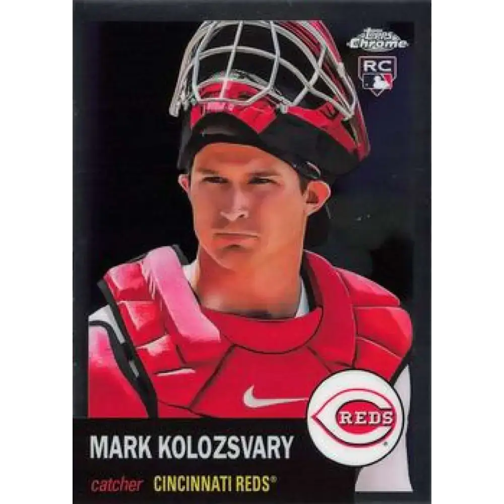 2022 Topps Chrome Platinum Anniversary #55 Mark Kolozsvary NM-MT RC Rookie Cincinnati Reds Baseball Card - Baseball