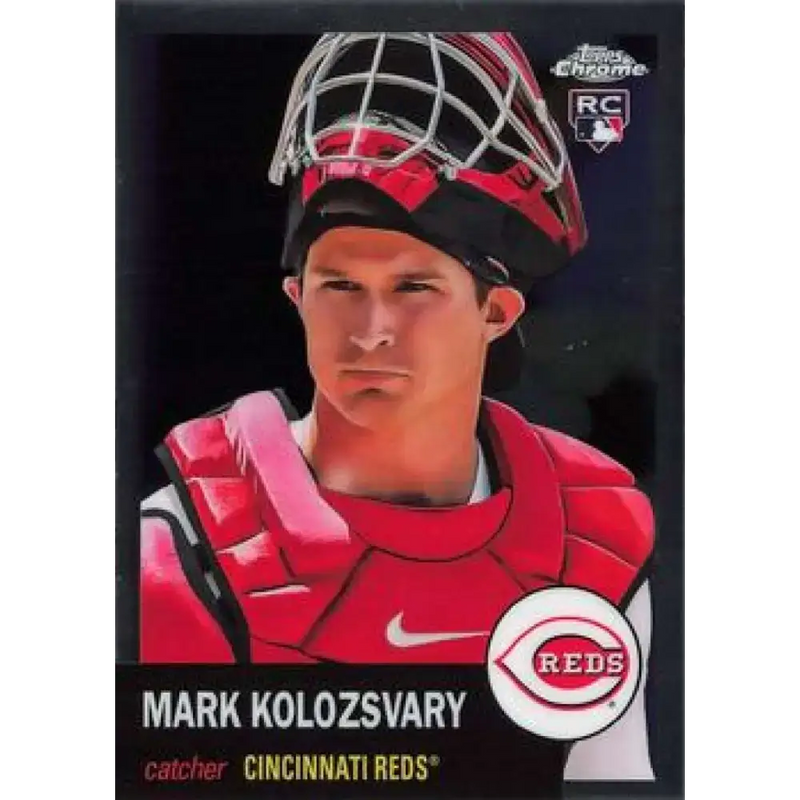 2022 Topps Chrome Platinum Anniversary #55 Mark Kolozsvary NM-MT RC Rookie Cincinnati Reds Baseball Card - Baseball