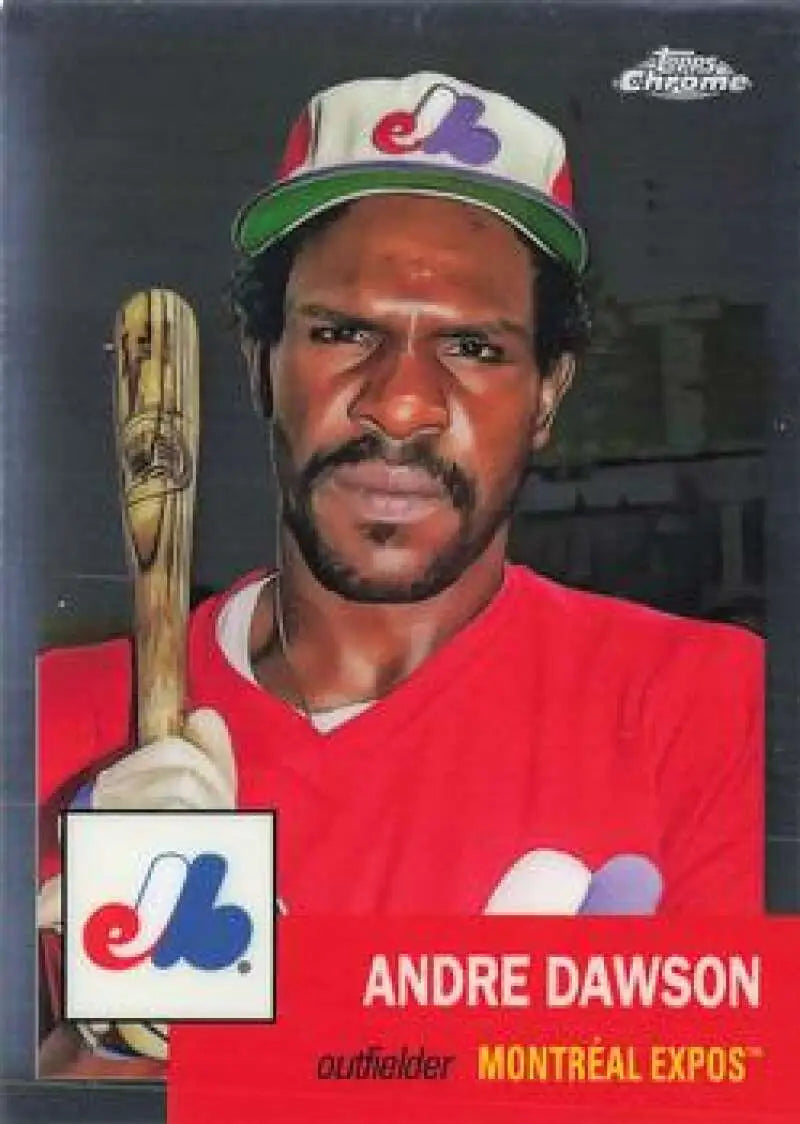 2022 Topps Chrome Platinum Anniversary #58 Andre Dawson EX Excellent Montreal Expos Baseball Card - Baseball Card Single