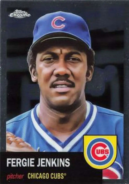 2022 Topps Chrome Platinum Anniversary #59 Fergie Jenkins EX Excellent Chicago Cubs Baseball Card