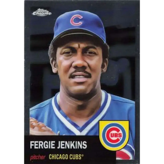 2022 Topps Chrome Platinum Anniversary #59 Fergie Jenkins NM-MT Chicago Cubs Baseball Card - Baseball Card Single