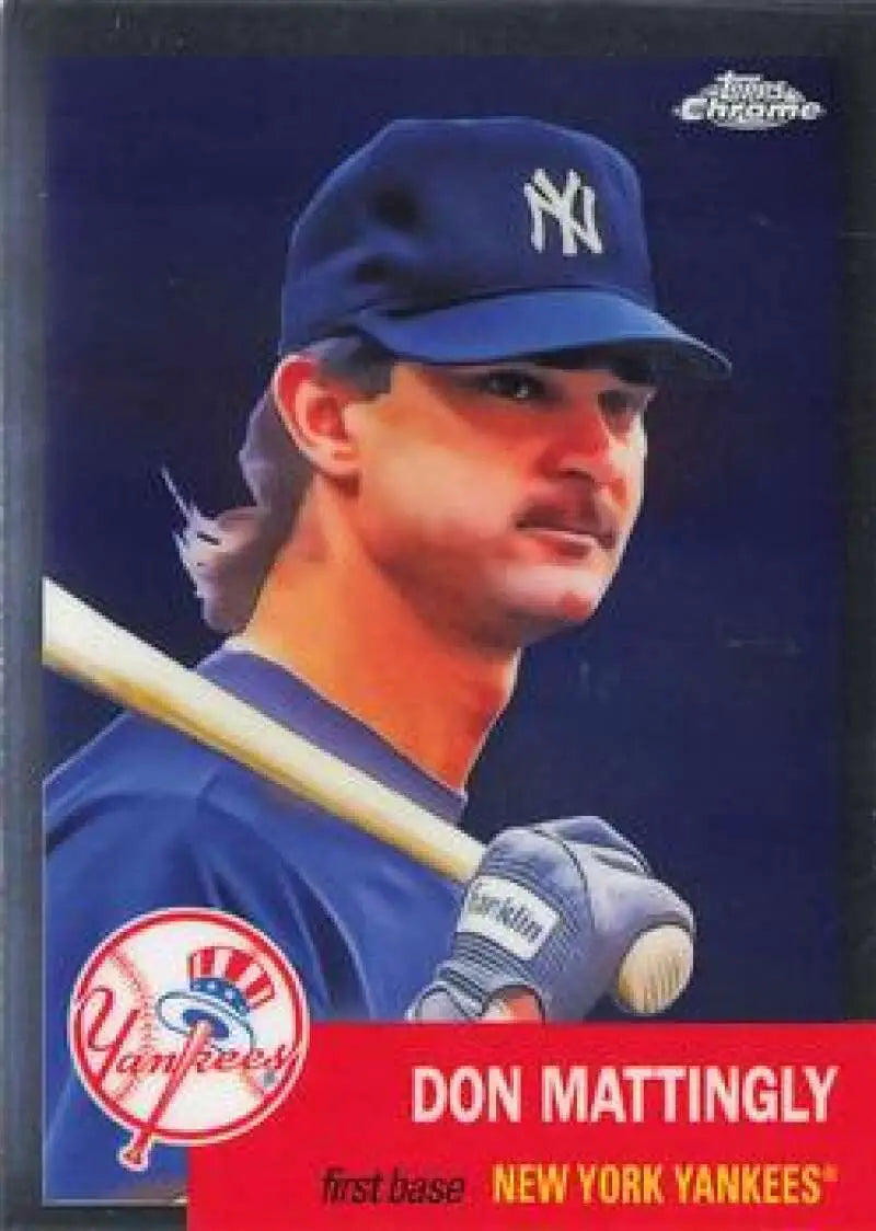 2022 Topps Chrome Platinum Anniversary #6 Don Mattingly EX Excellent New York Yankees Baseball Card - Baseball Card