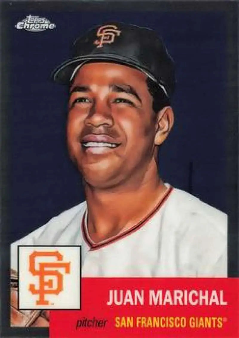 2022 Topps Chrome Platinum Anniversary #67 Juan Marichal EX Excellent San Francisco Giants Baseball Card - Baseball
