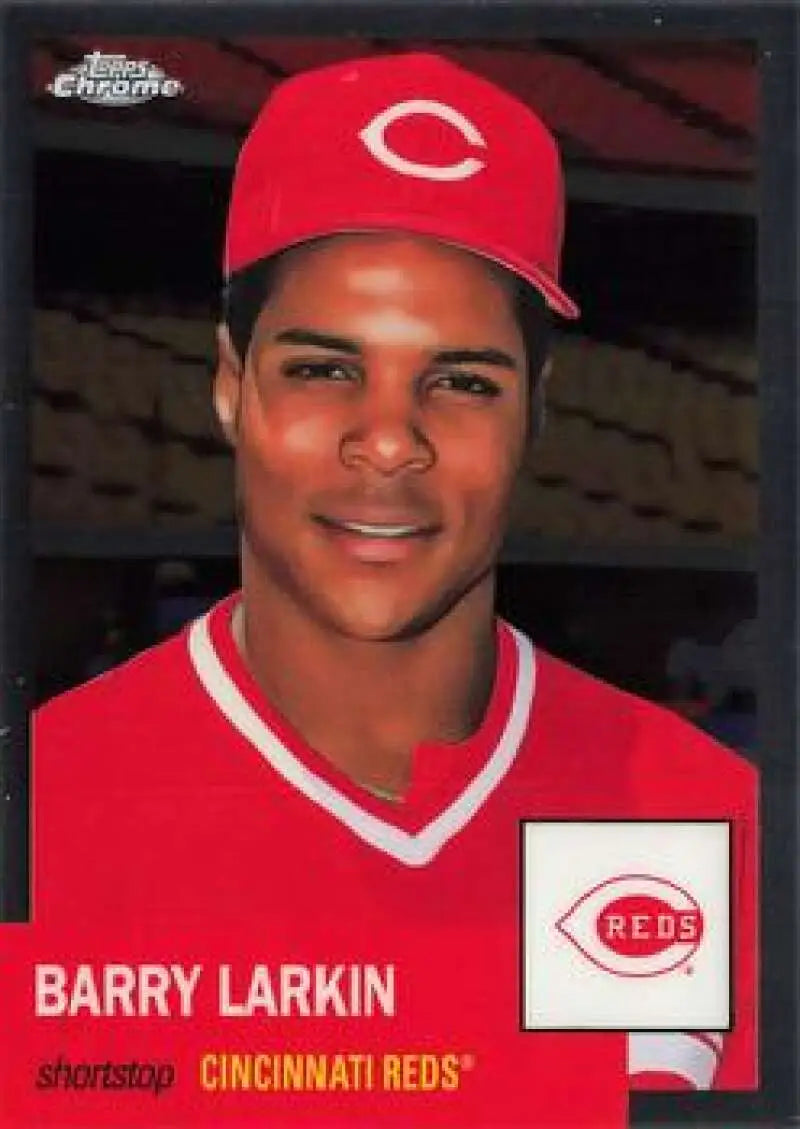 2022 Topps Chrome Platinum Anniversary #74 Barry Larkin EX Excellent Cincinnati Reds Baseball Card - Baseball Card