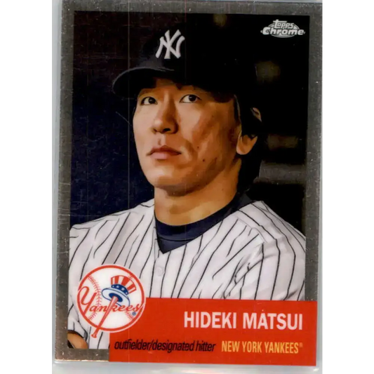 2022 Topps Chrome Platinum Anniversary #83 Hideki Matsui NM-MT New York Yankees Baseball Card - Baseball Card Single