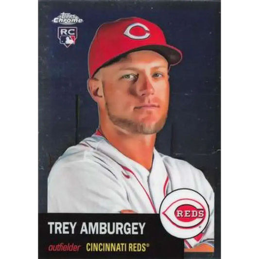2022 Topps Chrome Platinum Anniversary #84 Trey Amburgey NM-MT RC Rookie Cincinnati Reds Baseball Card - Baseball Card