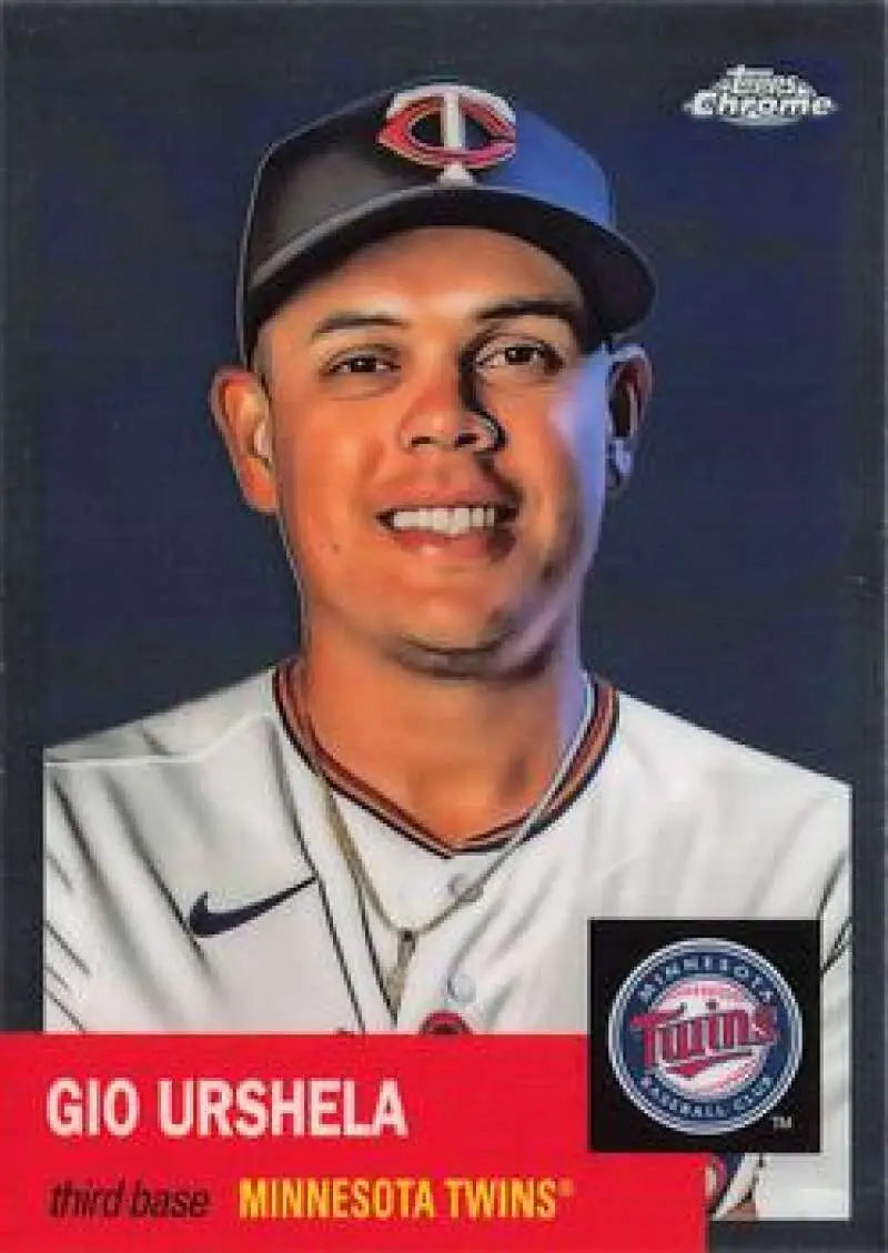 2022 Topps Chrome Platinum Anniversary #88 Gio Urshela EX Excellent Minnesota Twins Baseball Card - Baseball Card Single