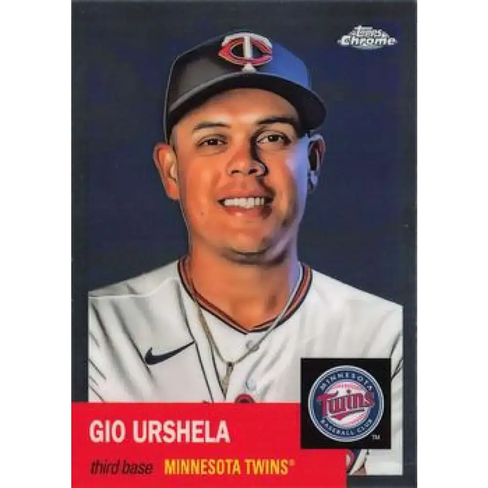 2022 Topps Chrome Platinum Anniversary #88 Gio Urshela NM-MT Minnesota Twins Baseball Card - Baseball Card Single
